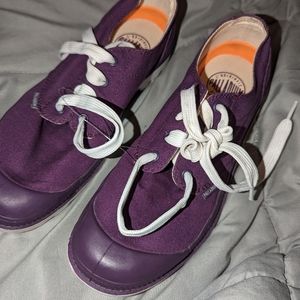 Palladium low purple women's size 9 mens 7.5